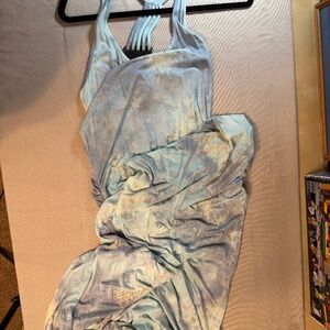 Tie-dye dress for women - large